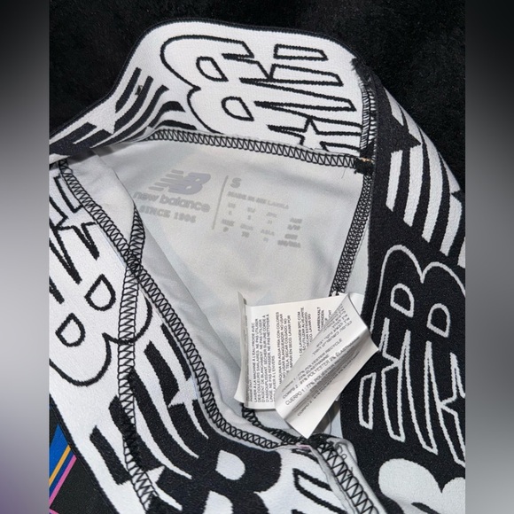 New Balance Relentless Crossover Printed High-Rise Tight Serene-Blue size Small - Picture 10 of 13